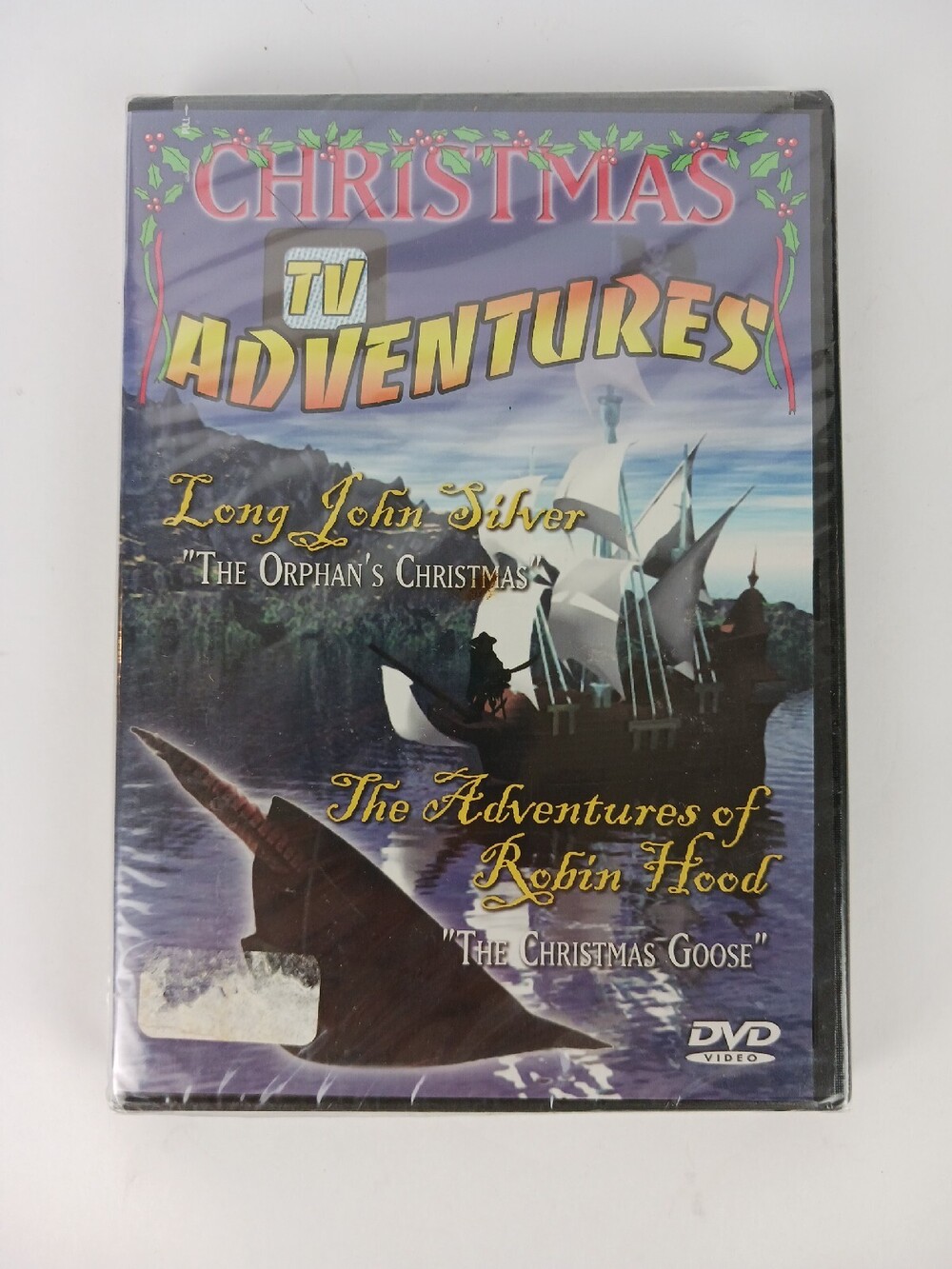 Christmas TV Adventures-Long John Silver/Robin Hood; 2 Movies on 1 DVD 1955/1957